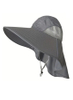 UV-bescherming, opvouwbare waterdichte emmerhoeden met brede rand en nekflap