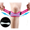 Ginocchiere per dolore al ginocchio, cinghia di supporto per ginocchio rotuleo, fascia stabilizzatrice tendine rotuleo regolabile per ginocchio di saltatori, tendinite, basket, corsa, escursionismo,