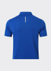 Polo casual con risvolto elasticizzato medio e bottoni