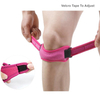 Ginocchiere per dolore al ginocchio, cinghia di supporto per ginocchio rotuleo, fascia stabilizzatrice tendine rotuleo regolabile per ginocchio di saltatori, tendinite, basket, corsa, escursionismo,