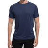 メンズ ソリッドカラー 速乾 Tシャツ ストレッチ ルーズ Tシャツ