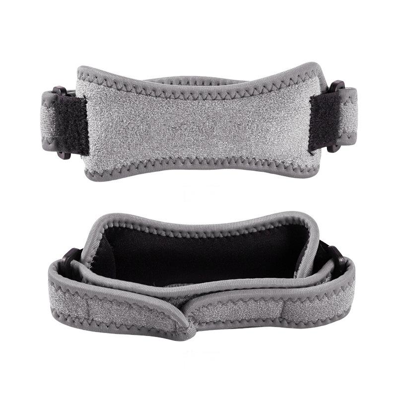 Ginocchiere per dolore al ginocchio, cinghia di supporto per ginocchio rotuleo, fascia stabilizzatrice tendine rotuleo regolabile per ginocchio di saltatori, tendinite, basket, corsa, escursionismo,