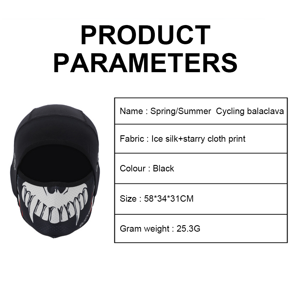 Modieuze outdoor winddichte motorfiets bivakmuts Winter warm gezichtsmasker motorrijden bivakmuts