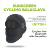 Protezione solare estiva per esterni Equitazione Imbottitura per il mento Maschera Foderata per casco Copricapo per motociclista in seta di ghiaccio